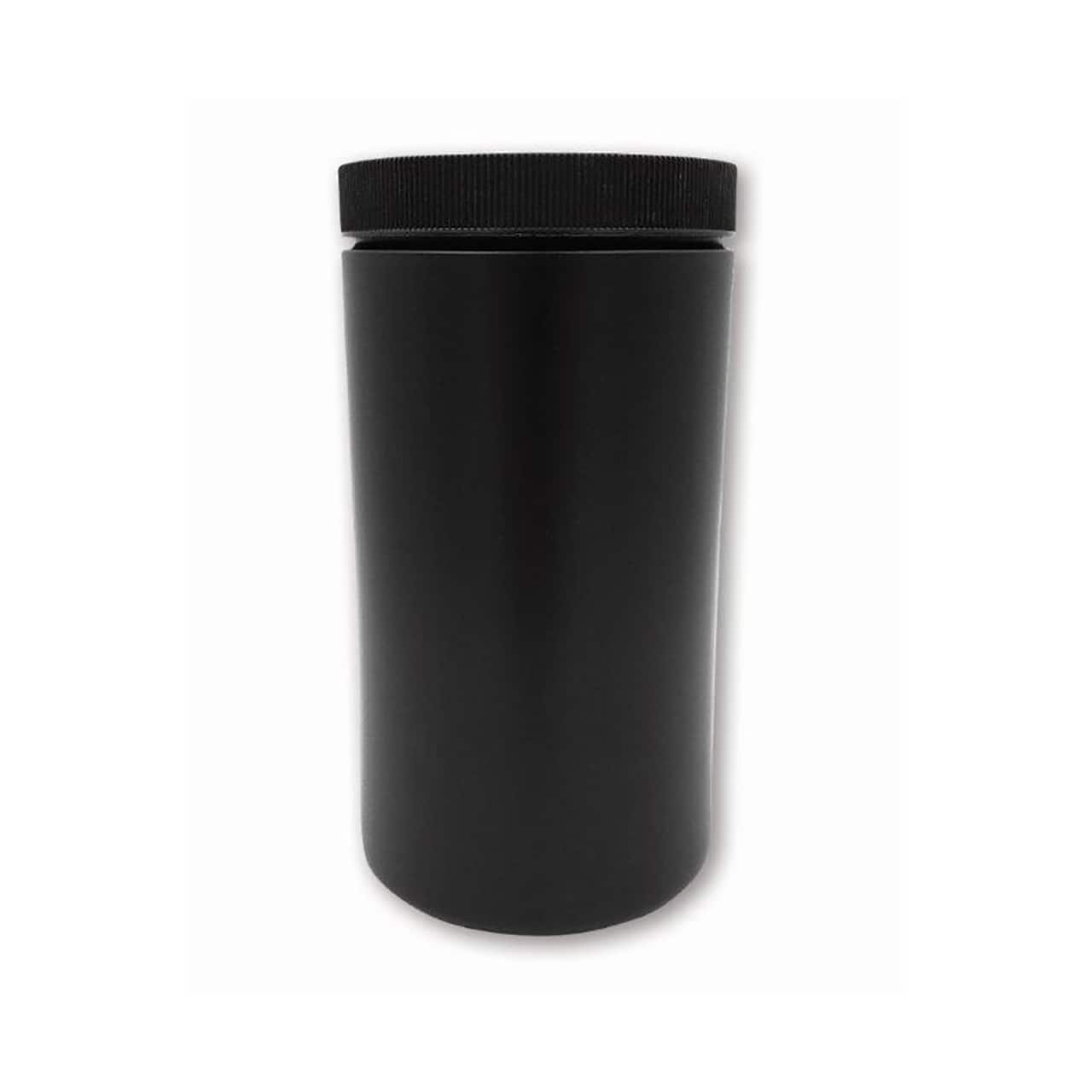 Jacquard Opaque Black Container, 32oz.